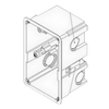 Flushmount Outdoor Box for Wall Box [4825371]