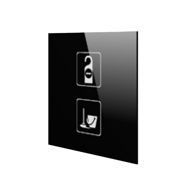 VINGCARD® Allure Indoor Panel - Black (Wall Box) [4825523-000010]
