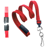 10mm Lanyard with Clasp and Carabiner [QRP10MMCS-x]