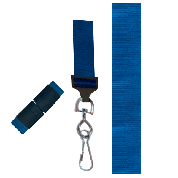 16mm Lanyard with Clasp and Carabiner [QRP16MMCS-x]