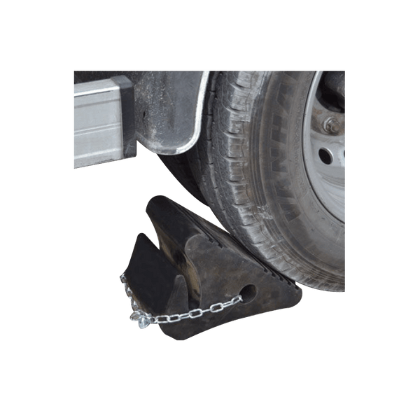 Chock for Truck with Anti-Theft Chain [115-0022]