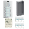 FERMAX® CITY™ 4+N 12/L Kit (CITY™ Entry Panel and LOFT™ Phones) [4867]