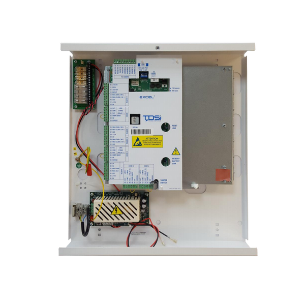 4 Reader Door Control Panel TDSI® EXcel4® with Power Supply Unit and TCP/IP [5002-3092]
