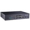 GEOVISION™ 8 Port PSE/PoE+ Gigabit Switch (+2 Uplink) GV-APOE0810 for 8 IP Cameras - 125W [84-APOE81W-201D]