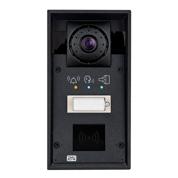1 Button 2N® Helios IP Force™ Video-Audio Station with Pics. [9151101CHRPW]