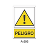 Warning & Danger Signboard Type 3 (Plastic Sheet - Class B) [A-293-B]