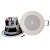 "DNH™ BK-560CR In-Ceiling Loudspeaker (5"", 6W, 8 Ohm) for Clean Rooms" [A130BK]