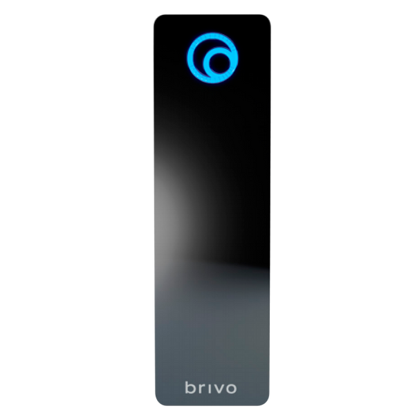BRIVO® Dual-Technology 13.56 MHz + BLE Standalone Reader (Black) - Mullion [B-ACS100-E-BSM-B]
