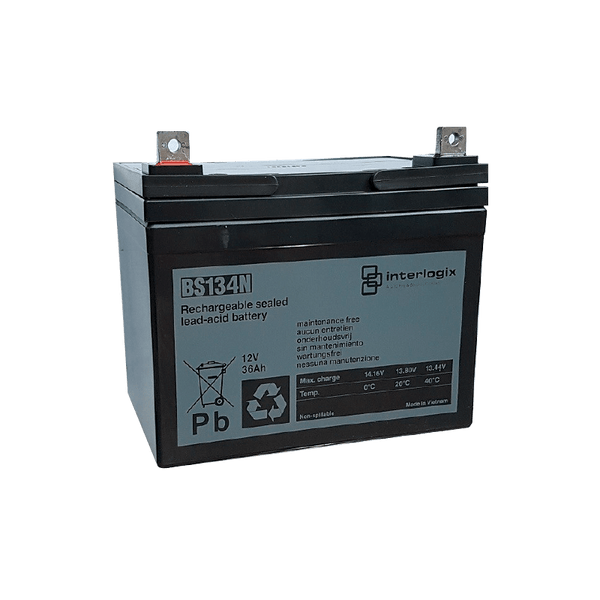 UTC™ Interlogix® Lead Battery 12VDC 36Ah [BS134N]