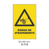 Adhesive Safety Signboard for Office and Danger Instructions [C-712]