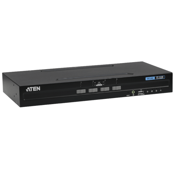 4-Port USB DisplayPort Secure KVM ATEN™ Switch (PSS PP v3.0 Compliant) [CS1184DP-AT-G]