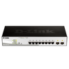 D-Link® 8-Port 10/100/1000Mbps Gigabit PoE+ Switch (2 x 1000BaseT/SFP) [DGS-1210-10P]