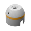 DURPARK™ RS485 CO Detector 0-300ppm (Amber Ring) without Base [DKDSCORS]