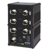 PLANET™  Industrial IP67 6-Port 10/100/1000T M12 Managed Switch - L2+ (L3 Static Routing) [IGS-5227-6MT]