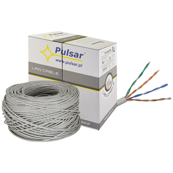 U/UTP PULSAR® Cat5e Cable - Grey [PU-NC200]