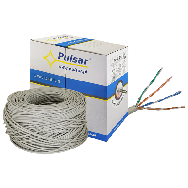 U/UTP PULSAR® Cat5e Cable - Grey-Beige [PU-NC201]
