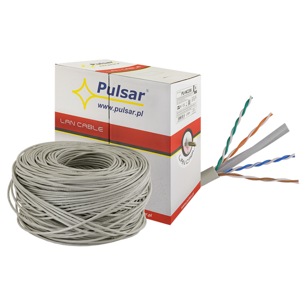 U/UTP PULSAR® Cat6 Cable - Grey-Beige [PU-NC206]