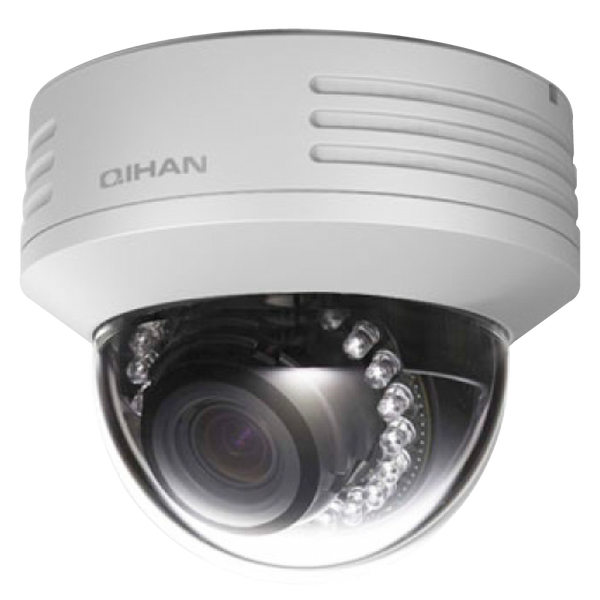 QIHAN™ 2MPx 2.8-12mm with IR 20m (+Audio and Alarm) IP Minidome [QH-NV433]