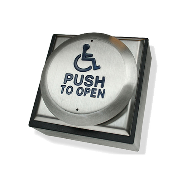 CDVI® 'PUSH TO OPEN' with LOGO Exit Push Button [RTEPTOD]