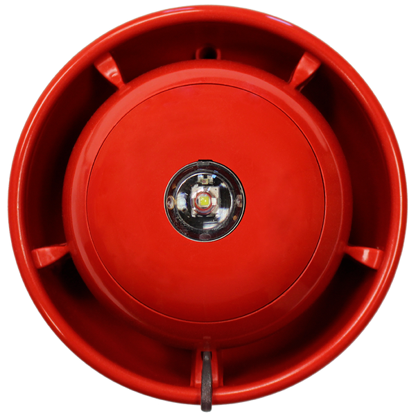 EMS™ SmartCell® Red Siren + Ceiling Beacon (VAD White) [SC-33-0120-0001-99]