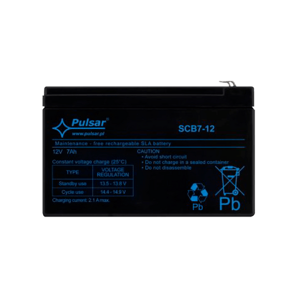 PULSAR® SCB Serie 7.0 Ah Battery (3-5 Years Lifespan) [SCB7-12]