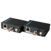 UTEPO® 1-Port PoE Over Coaxial (500m) or Ethernet (400m) Extender (Transmitter / Receiver) [UTP7301EPOC]