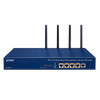 PLANET™ Wi-Fi 5 AC1200 Dual Band VPN Security Router with 4-Port 802.3at PoE+ [VR-300PW5]