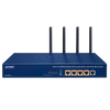 PLANET™ Wi-Fi 6 AX2400 2.4GHz/5GHz VPN Security Router with 4-Port 802.3at PoE+ [VR-300PW6A]