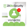 ACP® InBioSecurity™ Visitor License (3 Sites) [ZKBS-VIS-P3]