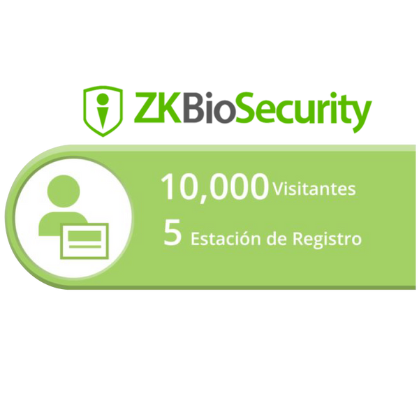 ACP® InBioSecurity™ Visitor License (5 Sites) [ZKBS-VIS-P5]