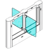 ARGUSA® PM-910SE/2 Motor-Driven Swing Gate (AISI 316) [1T19250032205]