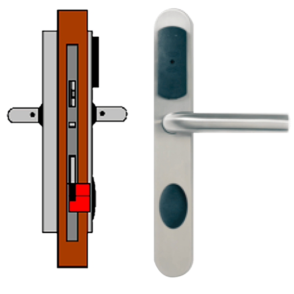 Standalone TESA® SMARTair™ Escutcheon L2O without Privacy [STAC1pSL2Oxx8mI]