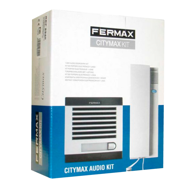 FERMAX® CITY™ Classic 2-Wire 1/L Kit (CITY™ Entry Panel and LOFT™ Telephone) [1102]