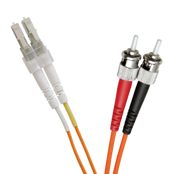 OM2 FO Patch Lead LC-ST 50/125 Duplex LS0H Orange 3 M [200-178]