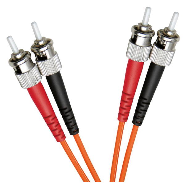 OM2 FO Patch Lead ST-ST 50/125 Duplex LS0H Orange 5 M [200-206]