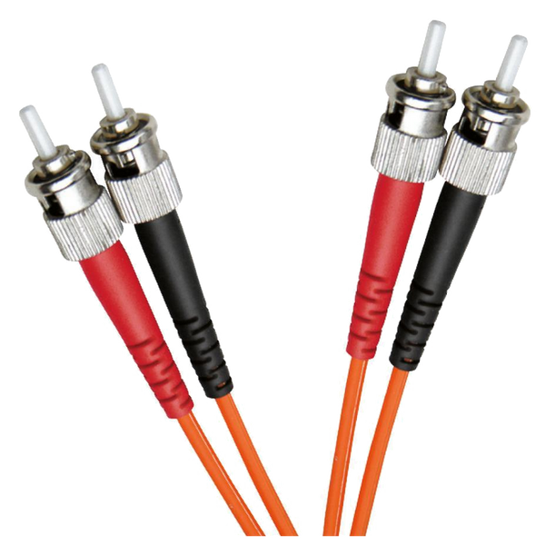 OM2 FO Patch Lead ST-ST 50/125 Duplex LS0H Orange 10 M [200-209]