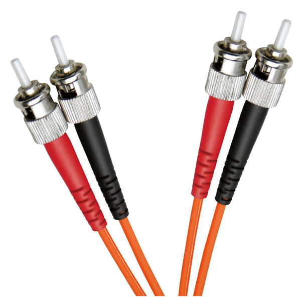 OM2 FO Patch Lead ST-ST 50/125 Duplex LS0H Orange 20 M [200-287]