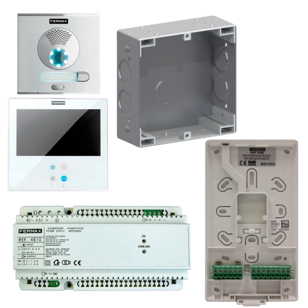 FERMAX® SMILE™ Touch 7 '' VDS™ 1/L Kit (CITY™ Entry Panel and SMILE™ Touch Monitor) [5074]