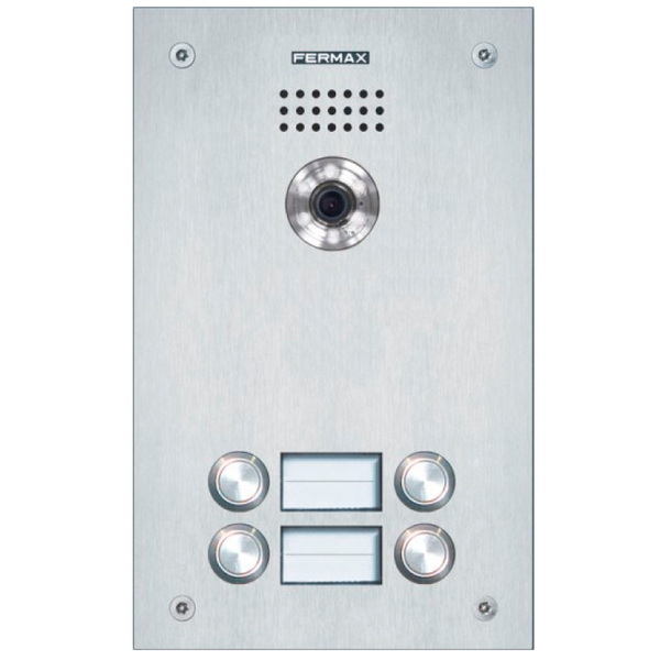 FERMAX® MARINE™ DUOX™ ST2 CP 202 Color Video Entry Panel - 4 Buttons [54378]