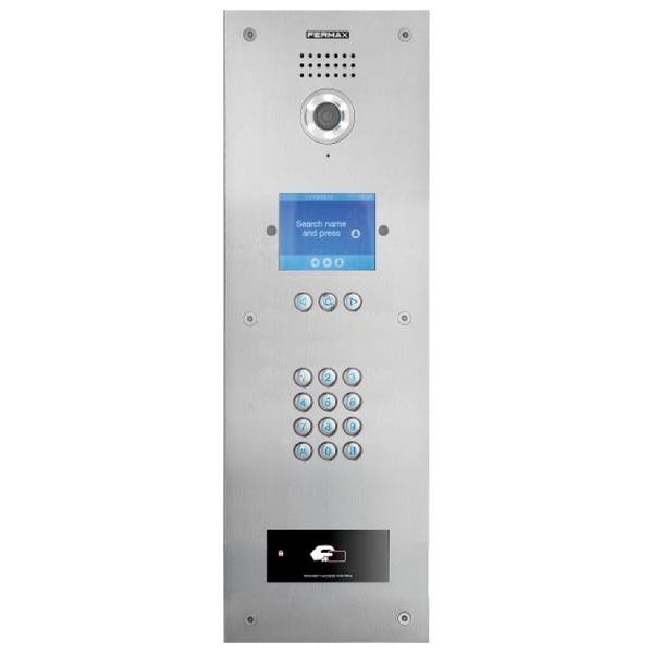 FERMAX® MARINE™ DUOX™ Color ST4 Video Entry Panel - Keypad + Display + RFID [5528]