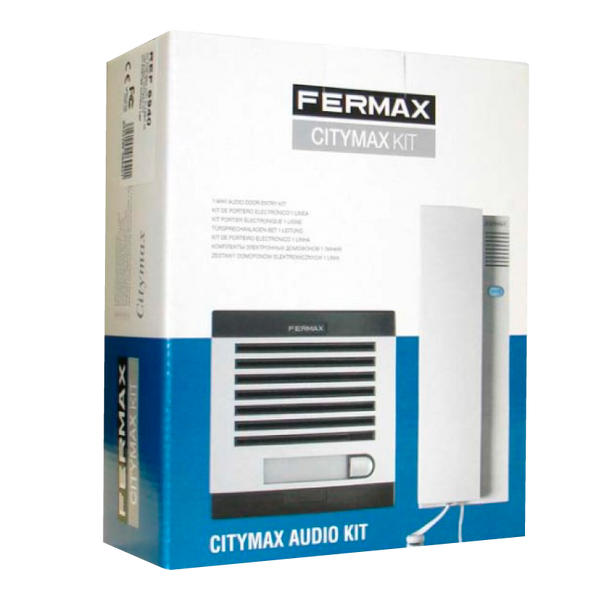 Kit FERMAX® CITYMAX™ 1/L AG 230V TEL. BL (CITYMAX™ Entry Panel and LOFT™ Telephone) [6201]