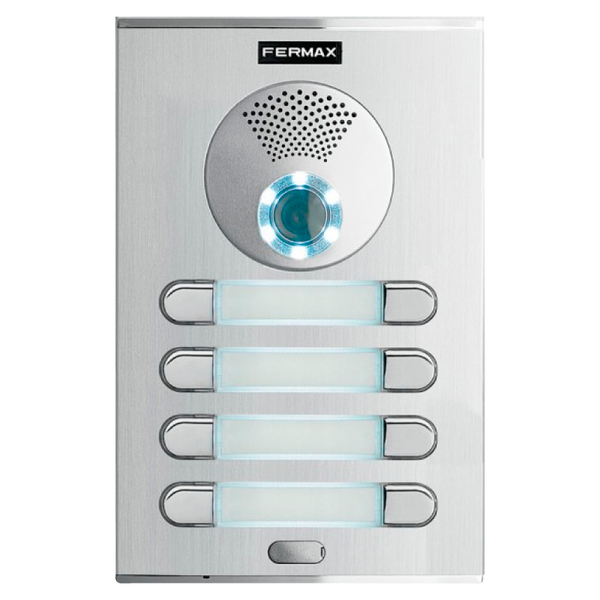 FERMAX® CITY™ S4 CP204 VDS™ Color Entry Panel (Video) - 8 Push Buttons [70047]