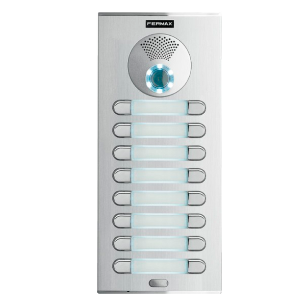 FERMAX® CITY™ S6 CP208 VDS™ Color Entry Panel (Video) - 16 Push Buttons [70237]