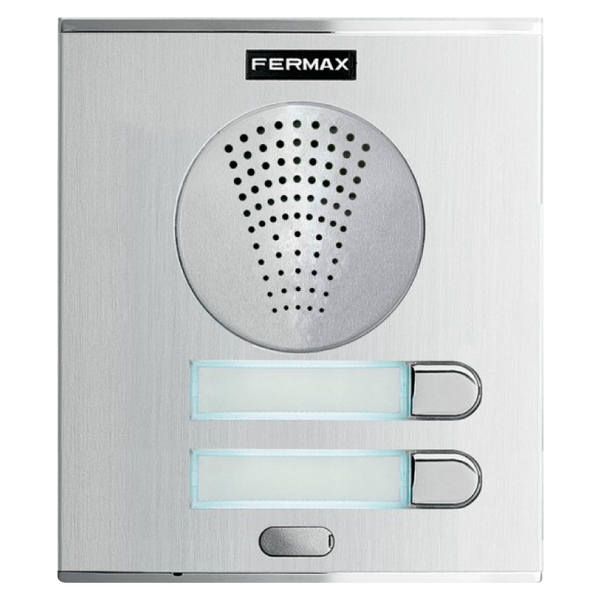 FERMAX® CITY™ S2 AP102 VDS™ Entry Panel (Audio) - 2 Push Buttons [70713]