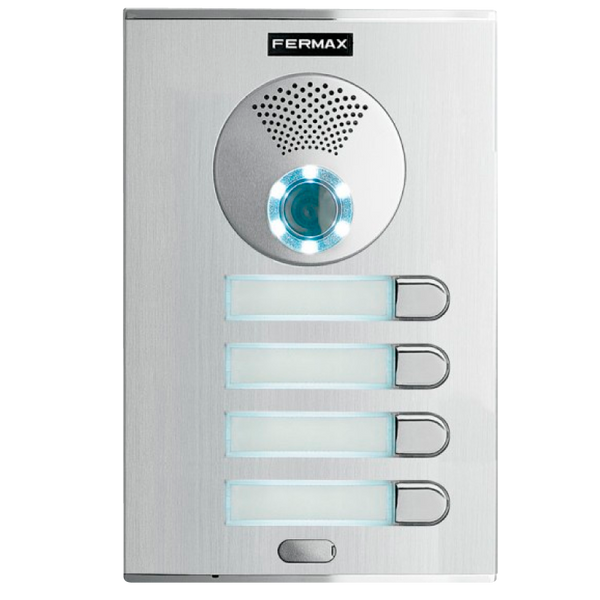 FERMAX® CITY™ S4 CP104 VDS™ Color Entry Panel (Video) - 4 Push Buttons [70747]