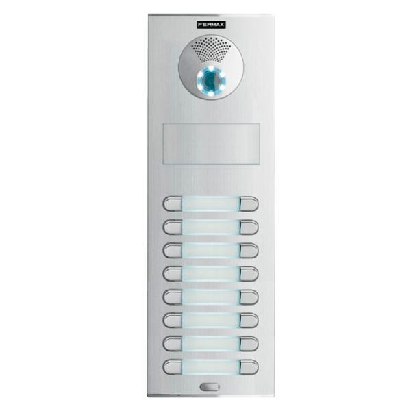 FERMAX® CITY™ S8 CVP208 VDS™ Color Entry Panel (Video) - 16 Push Buttons [71227]