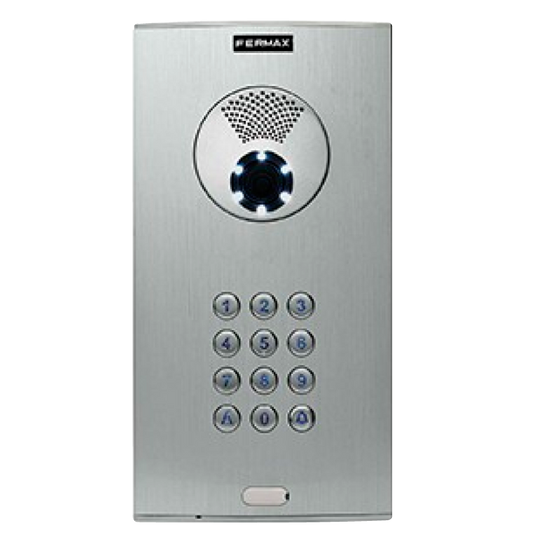 FERMAX® CITY™ VDS™ Digital Color Entry Panel (Video) - Keypad [7305]