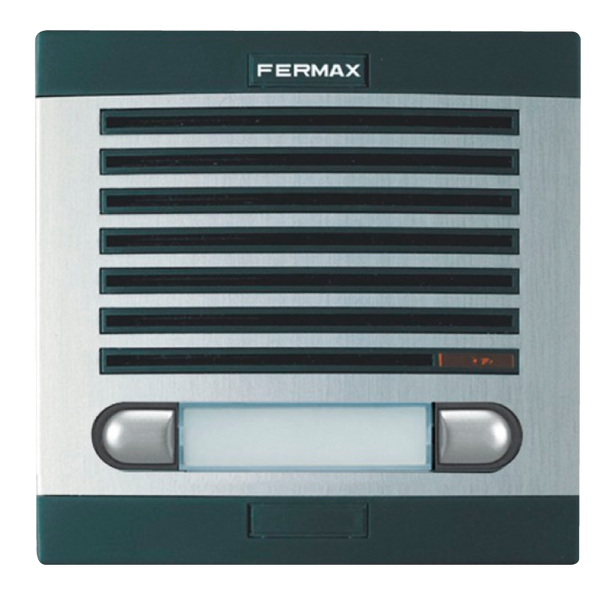 FERMAX® CITY™ Classic 1 AP 201 (4+N) Audio Entry Panel - 2 Push Buttons [8501]