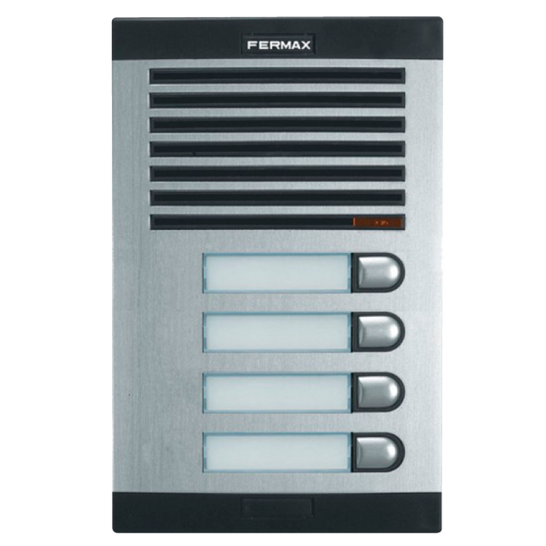 FERMAX® CITY™ Classic 4 AP 104 Audio Entry Panel (4+N) - 4 Buttons [8593]