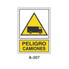 Warning & Danger Signboard Type 3 (Plastic Sheet - Class A) [A-307-A]